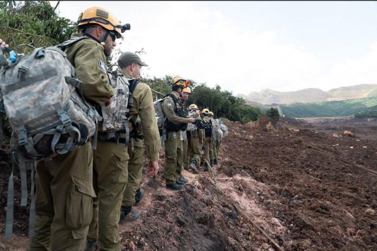 Militares israelenses começam hoje resgate de vítimas em Brumadinho