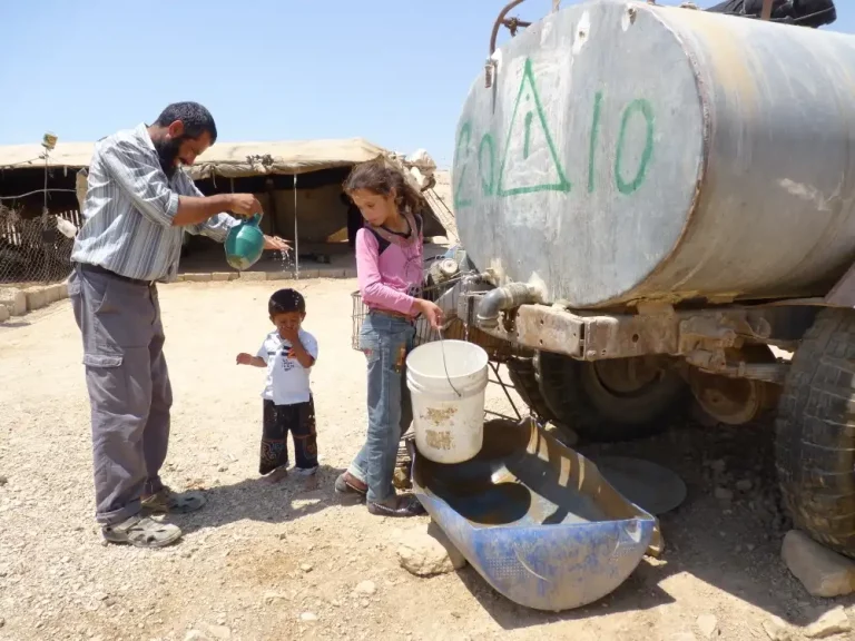 palestina israel agua