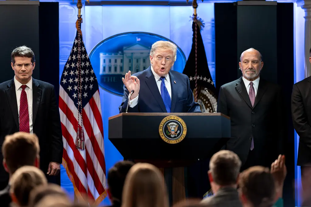 O presidente dos EUA, Donald Trump. (Foto: White House / Flickr)