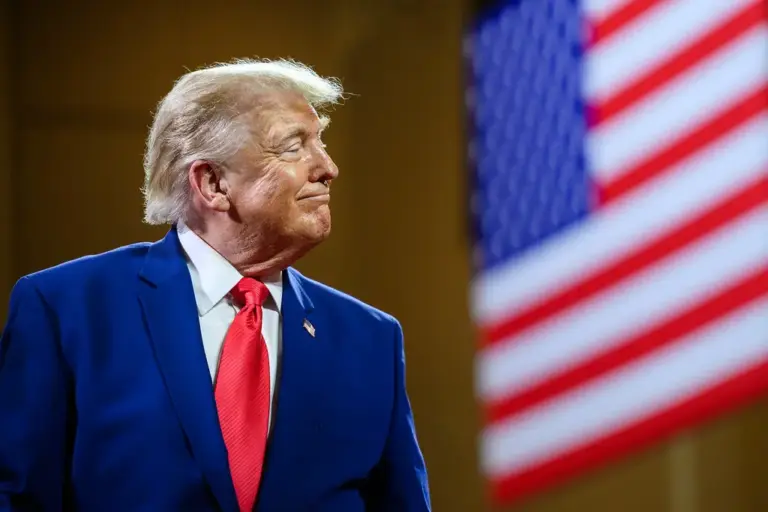 O presidente dos EUA, Donald Trump, durante discurso em Marietta, na Georgia. (Foto: Molly Riley / White House)